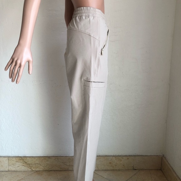 Old Navy Tan/Khaki Joggers Stretch-tech Sweatpants Women’s Size M Quick Dry - Picture 3 of 16